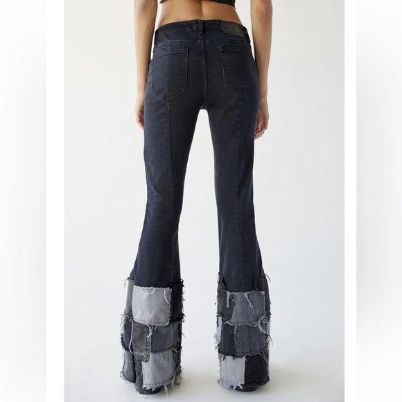 NWT UO Patchwork Y2K Vintage Flare Jeans FINAL PRICE NO OFFERS - Picture 5 of 6